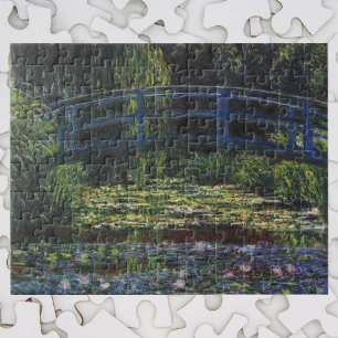 Quebra-cabeça Ponte sobre Waterlily Pond por Claude Monet