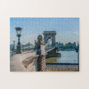 Quebra-cabeça Ponte Szechenyi Chain em Budapeste, Hungria