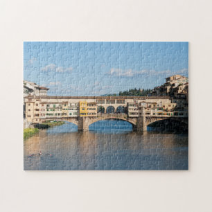 Quebra-cabeça Ponte Vecchio Antiga - Florença,Toscana,Itália