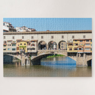 Quebra-cabeça Ponte Vecchio - Florença, Toscana, Itália