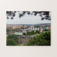 Pontes de Praga e Rio Vltava/Tchecia