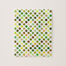 Quebra-cabeça Pontos Amarelos e Verde