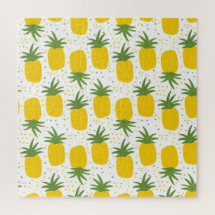Quebra-cabeça Pontos de abacaxi: Design de Fruta de Verão