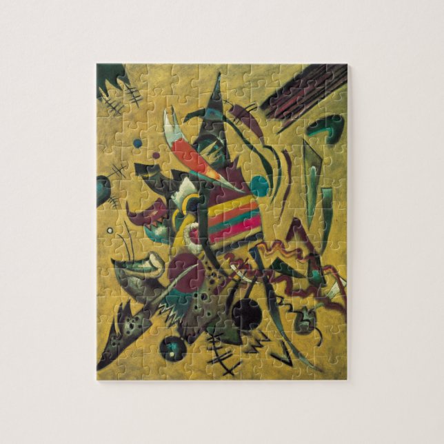 Quebra-cabeça Pontos por Wassily Kandinsky, Expressionismo Vinta (Vertical)