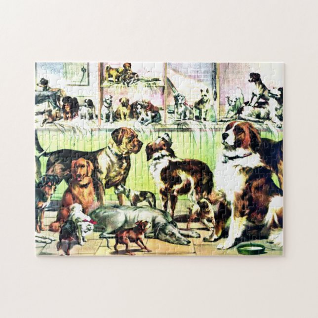 Quebra-cabeça Pooch Parlor (Horizontal)