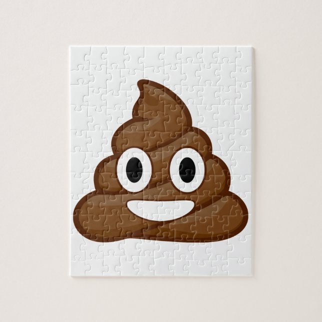Quebra-cabeça poop emoji (Vertical)