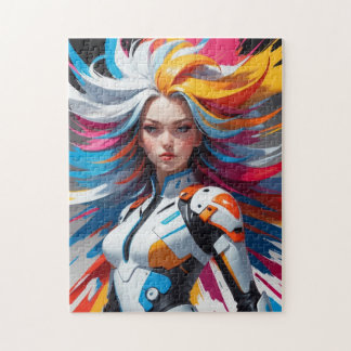 Quebra-cabeça Pop art colorido