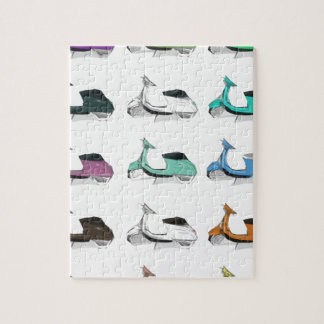 Quebra-cabeça Pop art de Lambretta