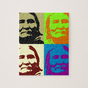 Quebra-cabeça Pop Art Freedom Fighter Geronimo