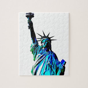 Quebra-cabeça Pop Art Lady Liberty