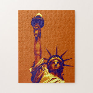 Quebra-cabeça Pop Art Lady Liberty