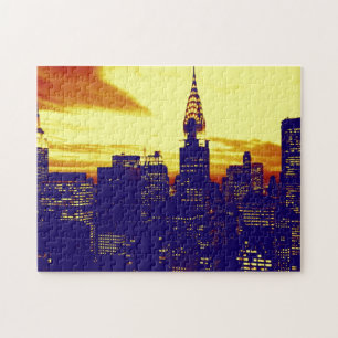 Quebra-cabeça Pop Art New York