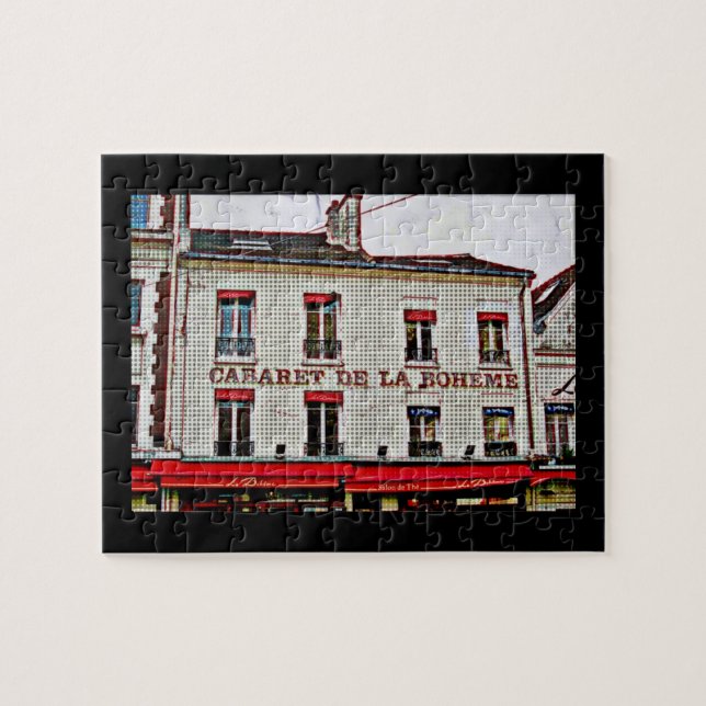 Quebra-cabeça Pop Art Paris (Horizontal)