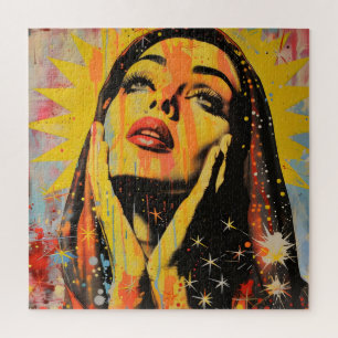 Quebra-cabeça Pop Art Santa Maria