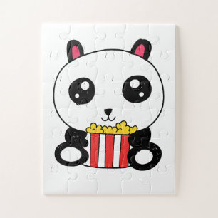 Quebra-cabeça Popcorn Panda
