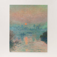 Pôr do sol de Monet no Impressionismo de Arte Fina