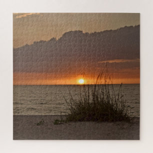 Quebra-cabeça Pôr do Sol do Golfo da Flórida - 20x20 - 676 pc