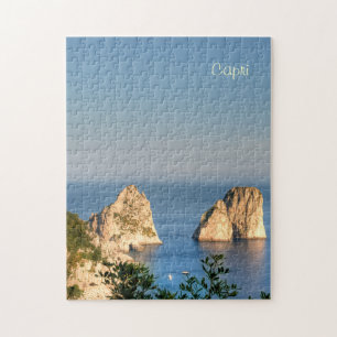 Quebra-cabeça Pôr do sol em Capri, Itália