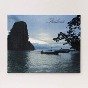 Quebra-cabeça Por do sol em Tailândia