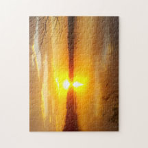 Por do sol em um lago