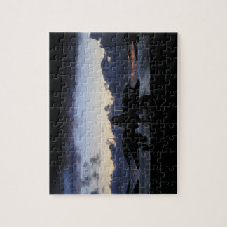 Quebra-cabeça Por do sol F-14