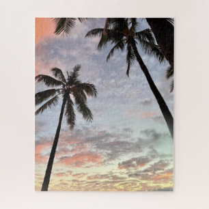Quebra-cabeça Pôr do sol havaiano