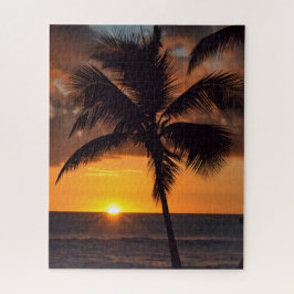 Quebra-cabeça Por do sol havaiano - 16x20 - PC 520