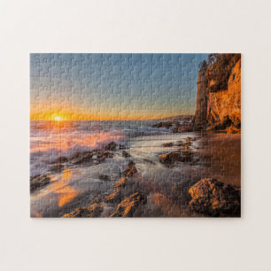 Quebra-cabeça Pôr do sol na Praia Victoria