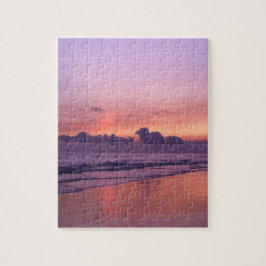 Quebra-cabeça Pôr do sol no oceano