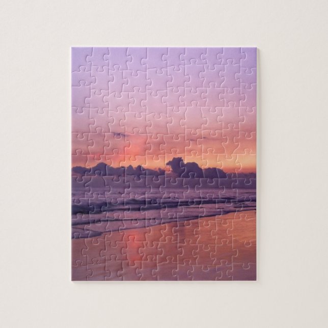 Quebra-cabeça Pôr do sol no oceano (Vertical)