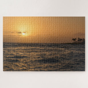 Quebra-cabeça Pôr do sol no oceano de Kauai