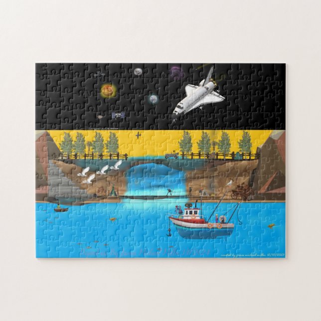 quebra-cabeça por James Michael Miller 3/17/2024 (Horizontal)