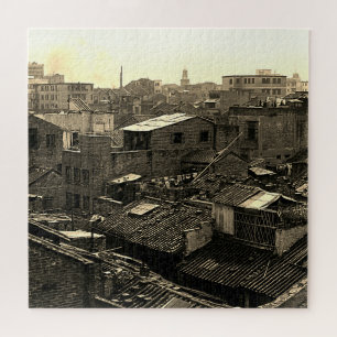 Quebra-cabeça Porcelana antiga cidade de Canton