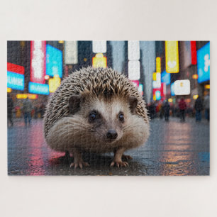 Quebra-cabeça Porco na Times Square