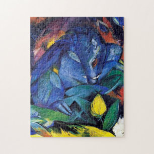 Quebra-cabeça Porcos selvagens Boar e porcas de Franz Marc