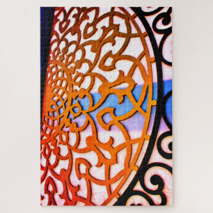 Quebra-cabeça Porta Árabe