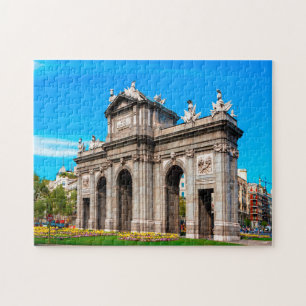Quebra-cabeça Porta de Alcalá Madrid.