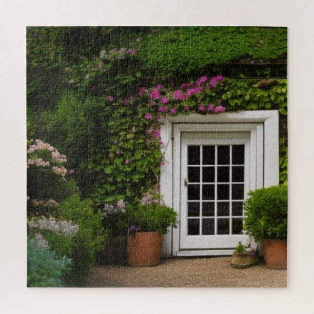 Quebra-cabeça Porta do jardim inglês (Vertical)
