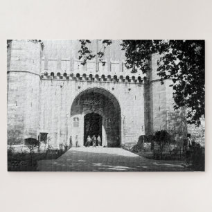 Quebra-cabeça Porta do palácio Topkapi Istambul Turquia Vintage
