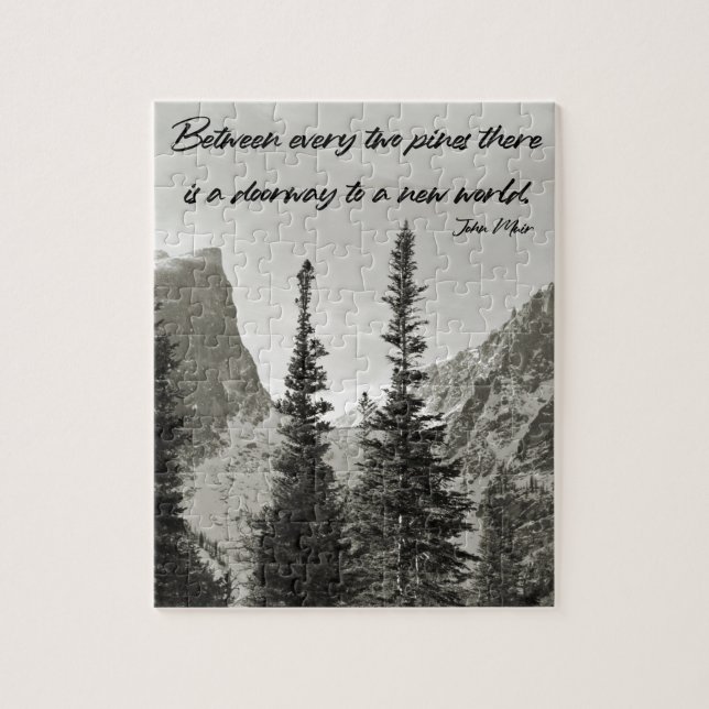 Quebra-cabeça Porta para um novo mundo - 8x10 polegadas (Vertical)