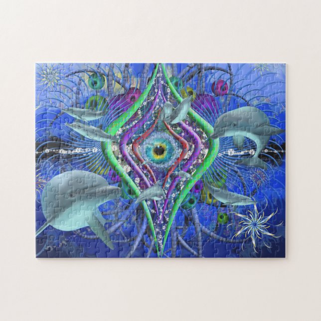 Quebra-cabeça Portal de golfinhos (Horizontal)