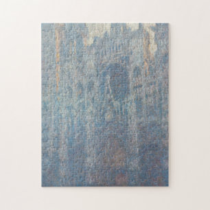Quebra-cabeça Portal of Rouen Cathedral Morning Light by Monet
