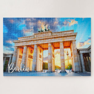 Quebra-cabeça Portão de Brandemburgo, Berlim, Alemanha