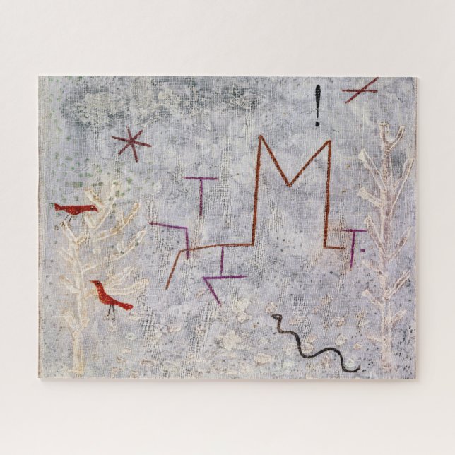 Quebra-cabeça Portão de Jardim K | Paul Klee | (Horizontal)