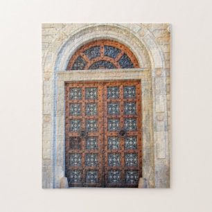 Quebra-cabeça Portas de Madeira de Barcelona - 11x14 - 252 peças