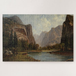 Quebra-cabeça Portas do Yosemite - Albert Bierstadt