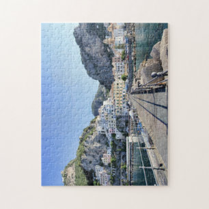 Quebra-cabeça porto da Costa Amalfi