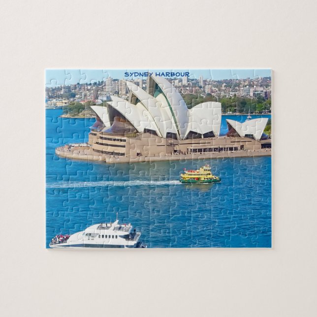 Quebra-cabeça Porto de Sydney Austrália (Horizontal)