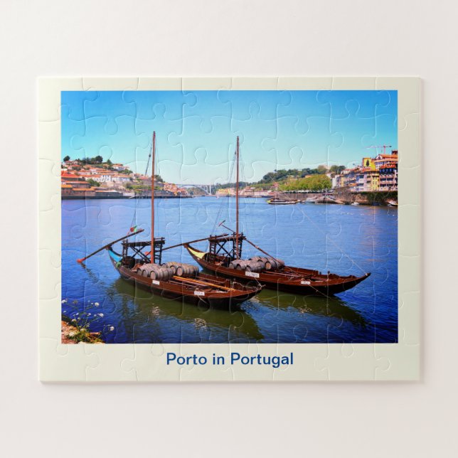 Quebra-cabeça Porto em Portugal (Horizontal)
