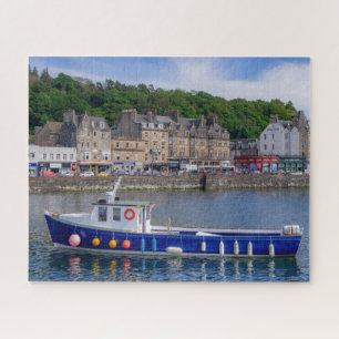 Quebra-cabeça Porto Oban Scotland Fish Boat Sea Viagem